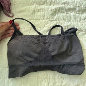 Athleta brown sports bra with padding